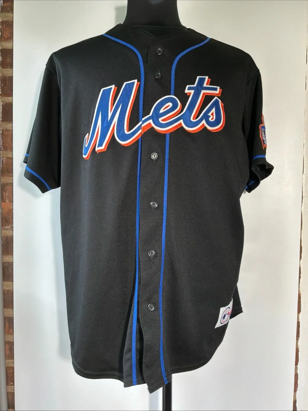 Majestic New York Mets Johann Santana 2008 Shea Final Season Jersey #57 Size XL